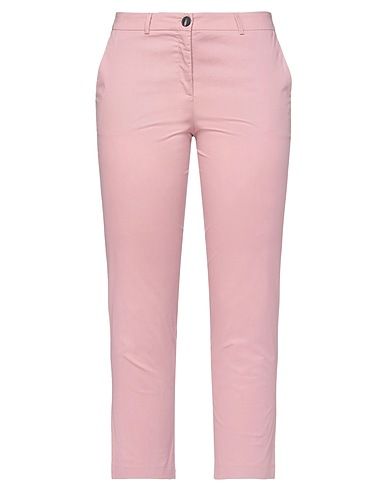 L' AUTRE CHOSE Casual trouser Pink 97% Cotton, 3% Elastane