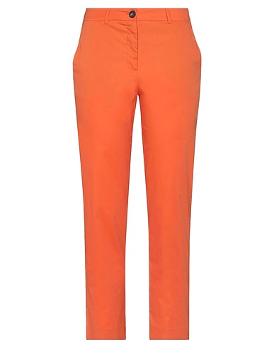 L' AUTRE CHOSE Pantalone Arancione 97% Cotone, 3% Elastan