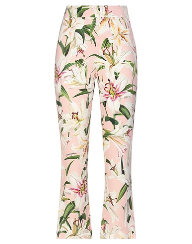 DOLCE&GABBANA Casual trouser Pink 95% Viscose, 5% Elastane