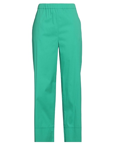 ANTONELLI Casual trouser Green 80% Cotton, 16% Polyamide, 4% Elastane