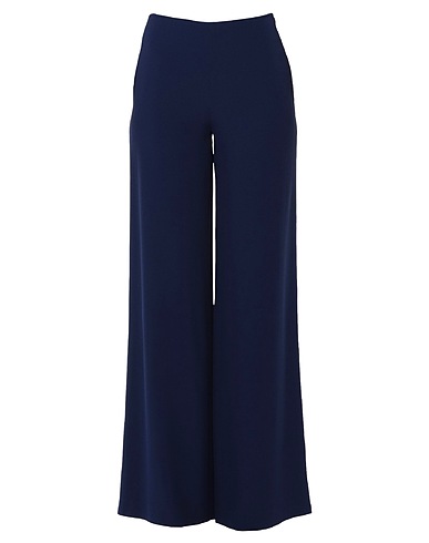 BOTONDI COUTURE Casual trouser Midnight blue 55% Viscose, 45% Acetate