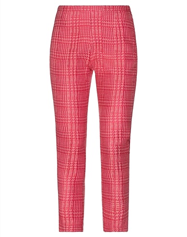 ROSSOPURO Pantalone Corallo 35% Acetato, 33% Cotone, 17% Poliestere, 15% Poliammide