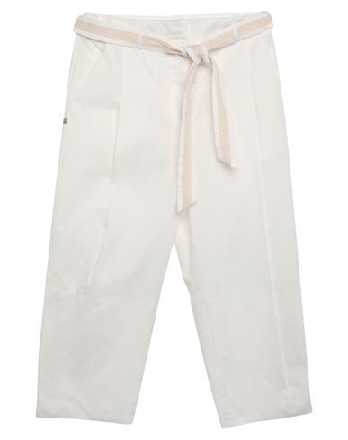 Manila Grace Cropped Pants In White