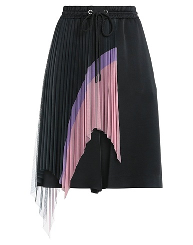 ICEBERG Shorts & Bermuda Nero 70% Acetato, 30% Viscosa, Poliestere