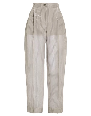 EMPORIO ARMANI Pantalone Grigio 56% Poliestere, 44% Seta