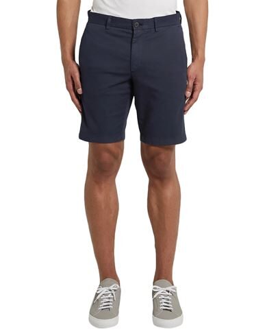 Theory Man Shorts & Bermuda Shorts Midnight Blue Size 33 Cotton, Elastane In Blue