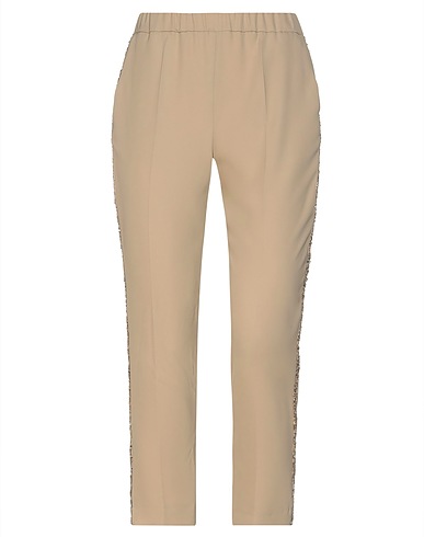 BLUE LES COPAINS Pantalone Beige 97% Poliestere, 3% Elastan