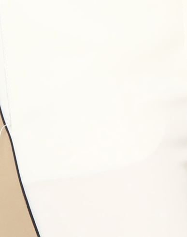Blue Les Copains Casual Pants In White