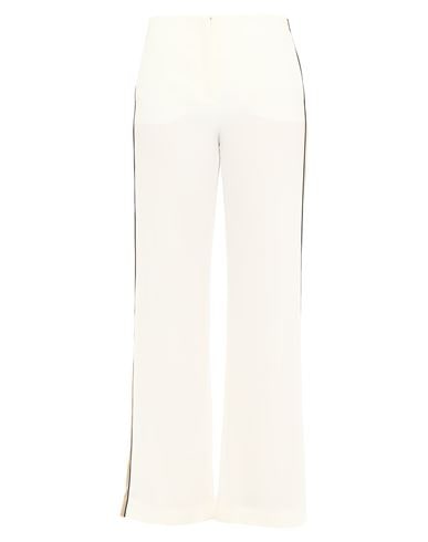 Blue Les Copains Casual Pants In White