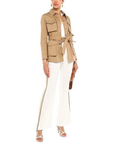 Blue Les Copains Casual Pants In White