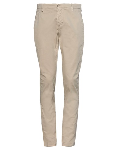 DONDUP Casual trouser Beige 97% Cotton, 3% Elastane