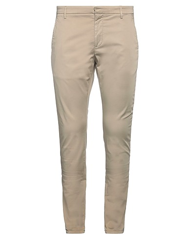 DONDUP Casual pants Khaki 97% Cotton, 3% Elastane