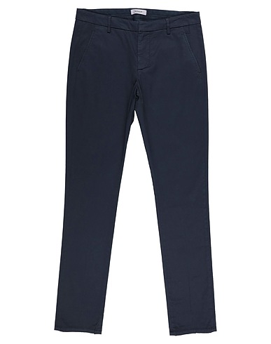 DONDUP Casual trouser Slate blue 97% Cotton, 3% Elastane