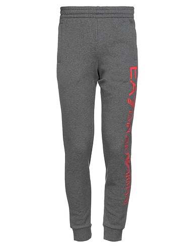 EA7 Casual pants Grey 84% Cotton, 16% Polyester