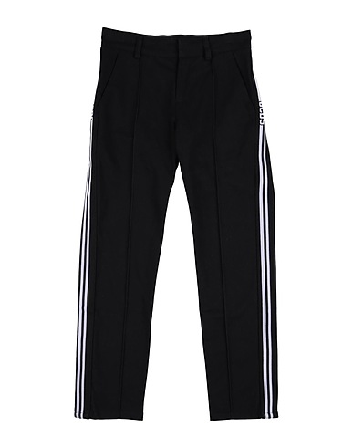 GCDS MINI Casual trouser Black 98% Cotton, 2% Elastane