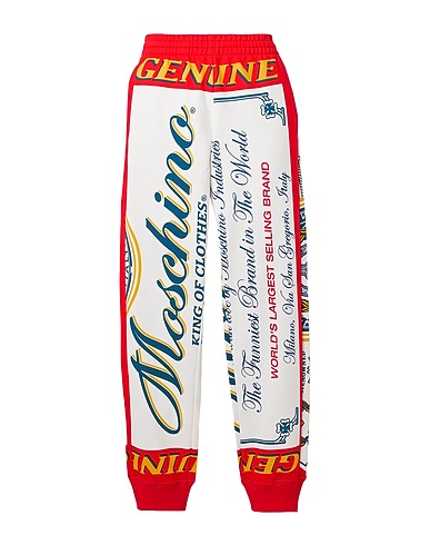 MOSCHINO Casual trouser COUTURE
 Red 100% Cotton