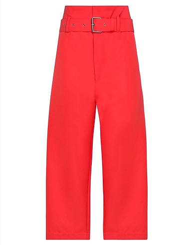 PLAN C Casual trouser Red 100% Polyester