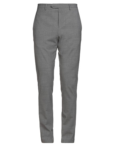 ELEVENTY Casual pants Grey 96% Wool, 4% Elastane
