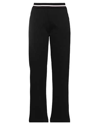 EMPORIO ARMANI Casual trouser Black 66% Cotton, 34% Polyester, Elastane