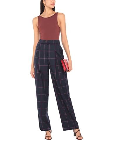 EMPORIO ARMANI EMPORIO ARMANI WOMAN PANTS MIDNIGHT BLUE SIZE 8 POLYESTER, VISCOSE, ELASTANE 13553788MJ 4