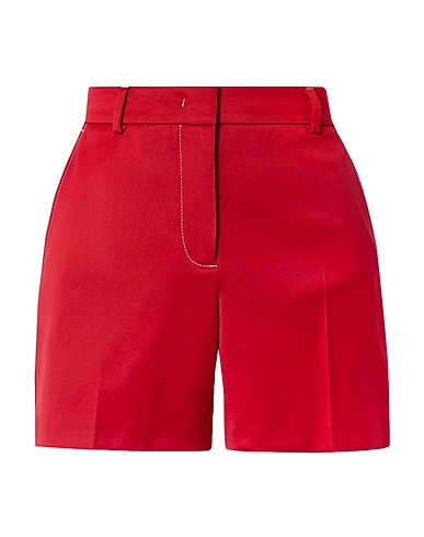 SIES MARJAN Shorts & Bermuda Red 100% Virgin Wool