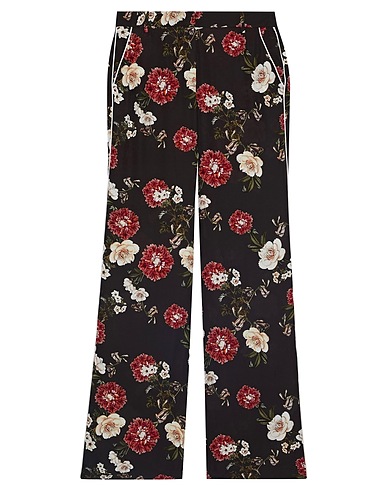 NICHOLAS Pantalone Nero 100% Seta