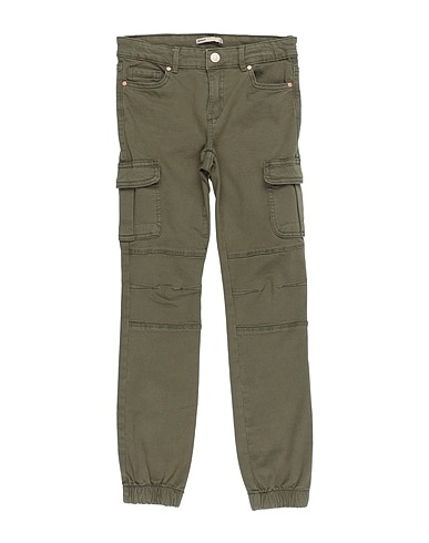 KIDS ONLY Denim trousers Military green 98% Cotton, 2% Elastane