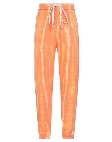 RAQUEL ALLEGRA Casual pants Orange 100% Cotton, Elastane
