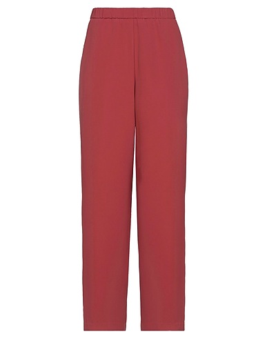 BEATRICE .B Casual trouser Brick red 100% Polyester