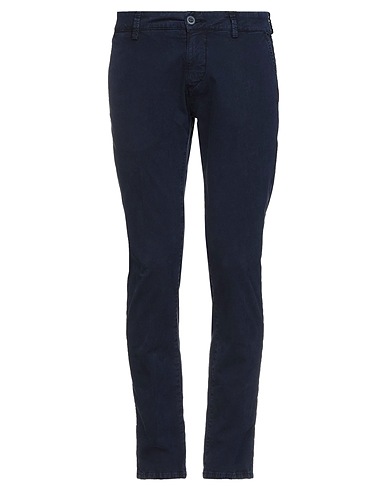 MODFITTERS Pantalone Blu notte 98% Cotone, 2% Elastan