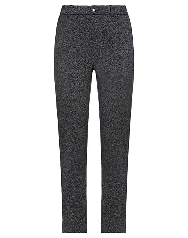 LIU •JO Casual trouser Black 81% Cotton, 10% Polyamide, 9% Polyester