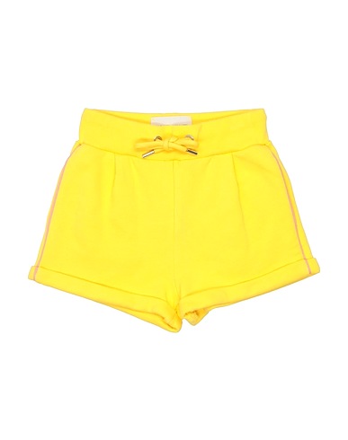 ALBERTA FERRETTI Shorts & Bermuda Yellow 100% Cotton