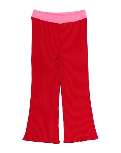 AKEP Casual trouser Red 98% Viscose, 2% Elastane