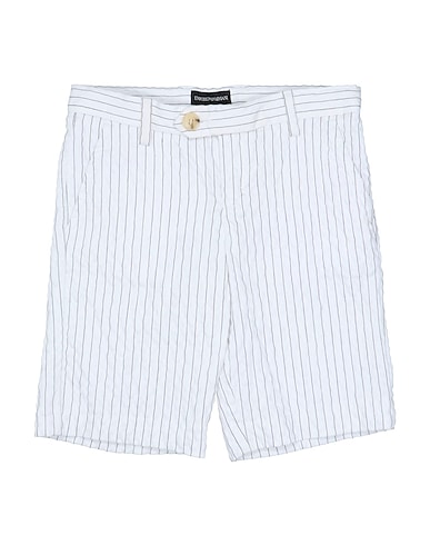 EMPORIO ARMANI Shorts & Bermudas Weiß 66% Baumwolle, 33% Polyester, 1% Elastan