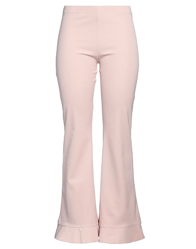 ES'GIVIEN Casual pants Pink 85% Polyamide, 15% Elastane