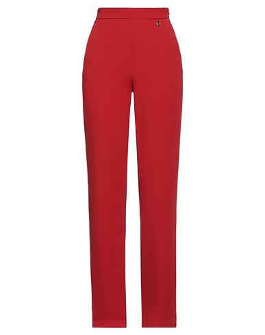 FLY GIRL Casual pants Brick 93% Polyester, 7% Elastane