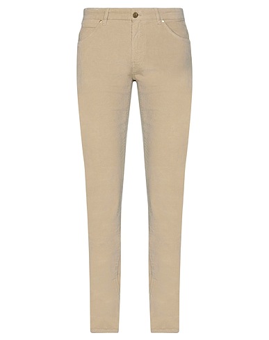 PT Torino Casual trouser Beige 98% Cotton, 2% Elastane
