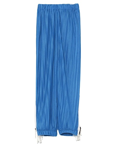 ODI ET AMO Casual trouser Sky blue 98% Polyester, 2% Elastane