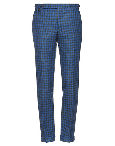 PT Torino Casual pants Blue 98% Virgin Wool, 2% Cashmere