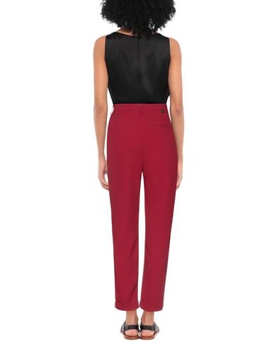 Shop Be Blumarine Woman Pants Brick Red Size 4 Polyester, Elastane