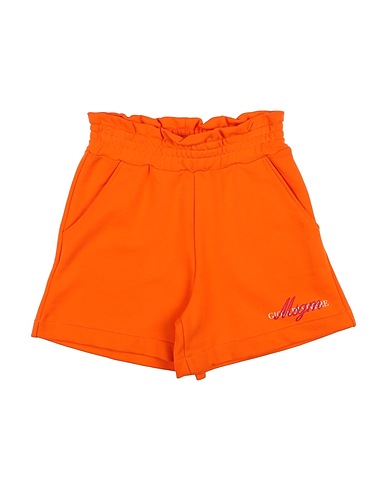 MSGM Shorts & Bermuda Orange 100% Cotton