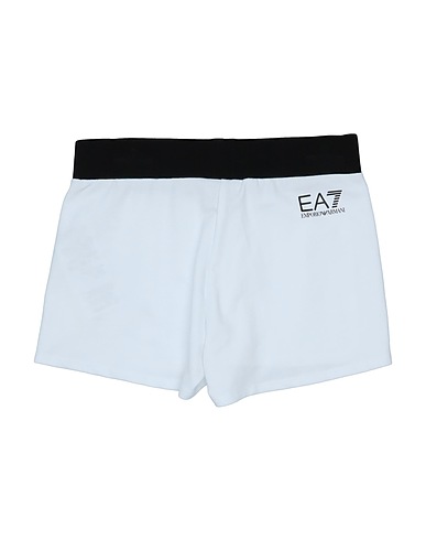 EA7 Shorts & Bermuda White 96% Cotton, 4% Elastane