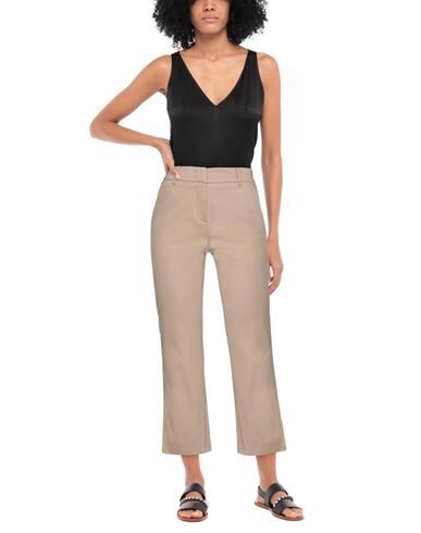 Shop Department 5 Woman Pants Sand Size 31 Cotton, Elastane In Beige