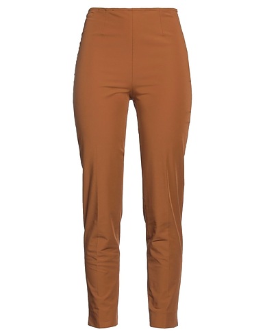 PT Torino Casual trouser Brown 48% Cotton, 46% Polyamide, 6% Elastane