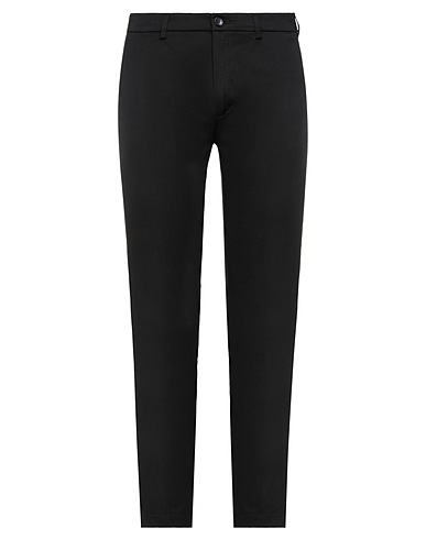 DEPARTMENT 5 Casual trouser Black 98% Cotton, 2% Elastane