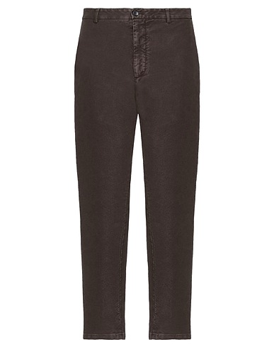 DEPARTMENT 5 Casual pants Dark brown 98% Cotton, 2% Elastane