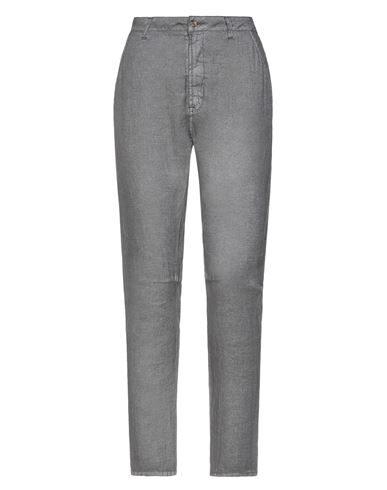 Manila Grace Casual Pants In Grey