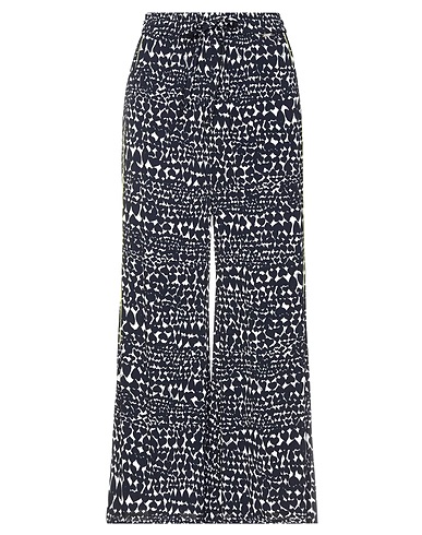 LE COEUR TWINSET Casual trouser Midnight blue 100% Viscose