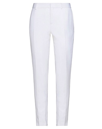 SAINT LAURENT Casual pants Ivory 100% Wool, Silk, Polyester