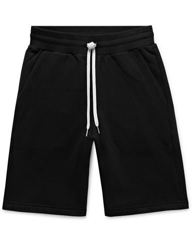 John Elliott Crimson Straight-leg Track Shorts In Black